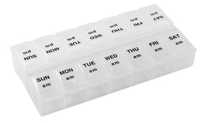 169PL = AM/PM Weekly Pill Box